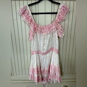 LoveshackFancy mini cotton dress